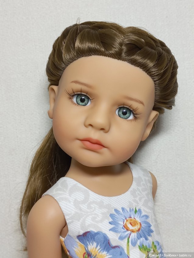 Две подружки — ООАК и кастом кукол Gotz (Готц): перерисовка (фото 2)