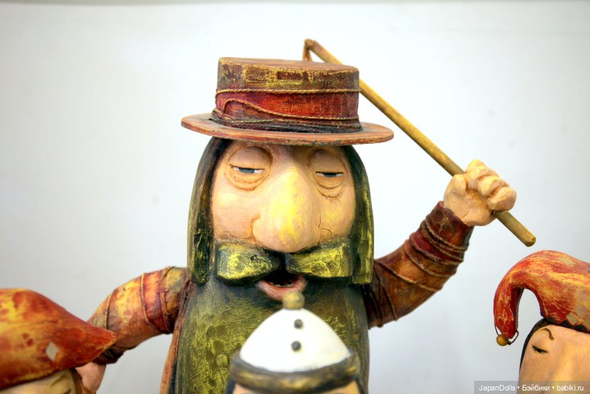 "Карабас и куклы" на выставке "Куклы с характером. Перезагрузка" (фото 3)