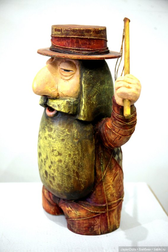 "Карабас и куклы" на выставке "Куклы с характером. Перезагрузка"