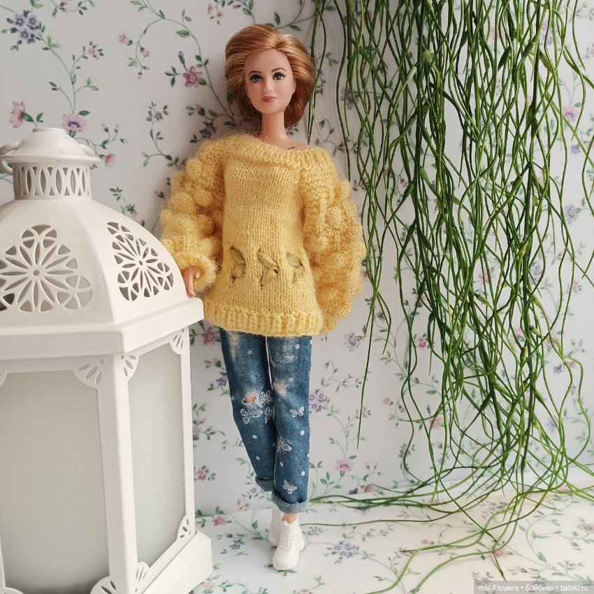 Вяжу куколке.. которой нет