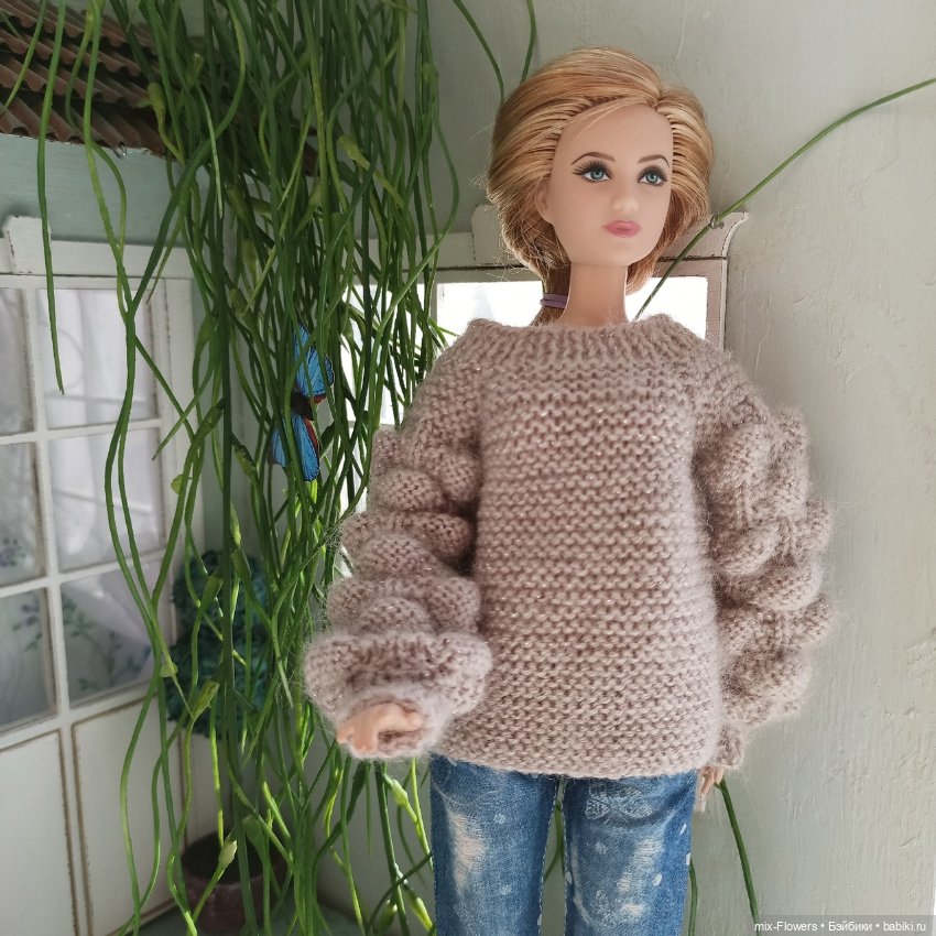 Вяжу куколке.. которой нет