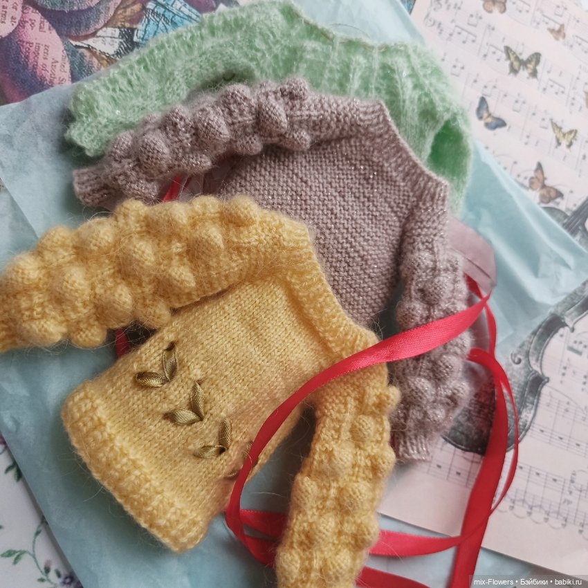 Вяжу куколке.. которой нет