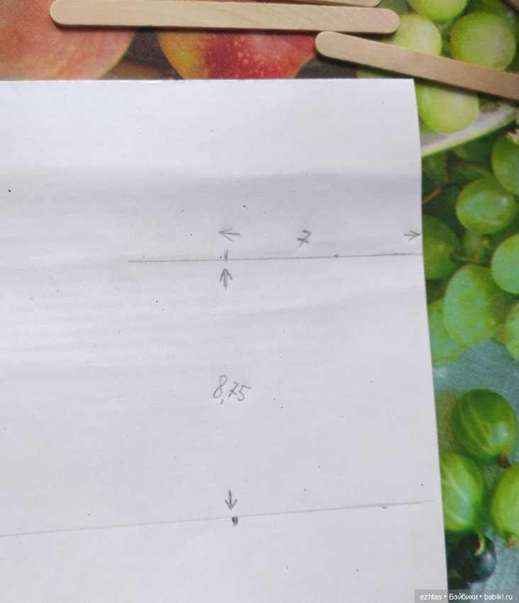 МК. Кресло из палочек - Веер (фото 2)