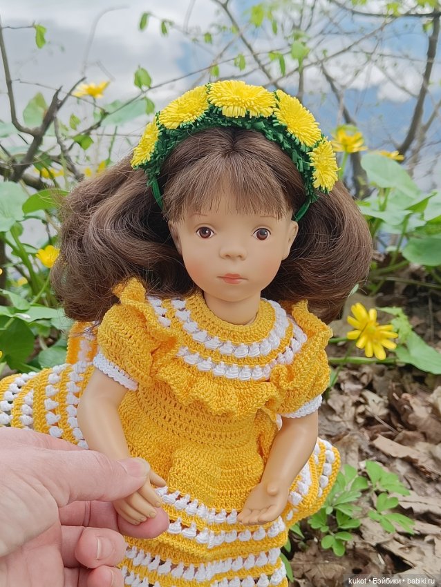 Одуванчик — Куклы Sylvia Natterer (Сильвия Наттерер): Gotz (фото 5)