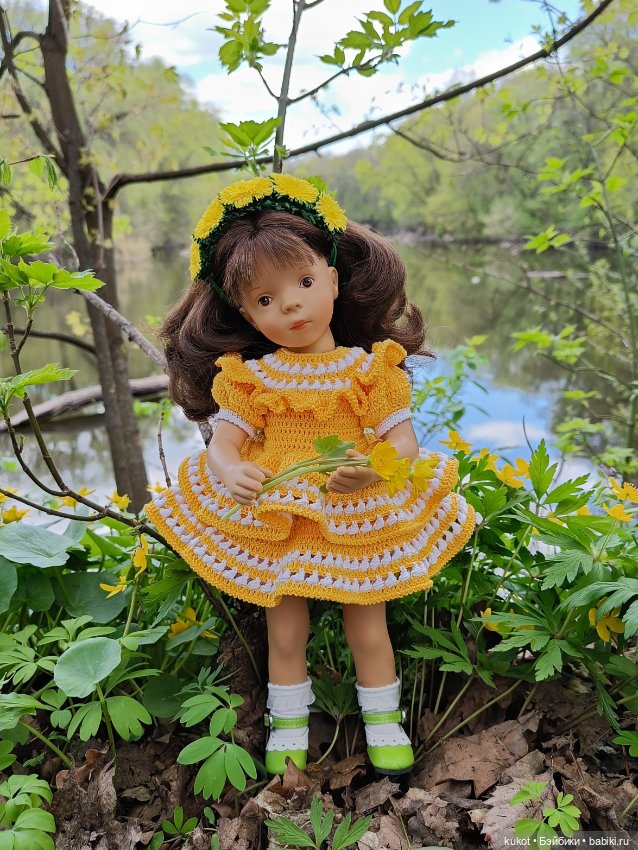 Одуванчик — Куклы Sylvia Natterer (Сильвия Наттерер): Gotz (фото 6)