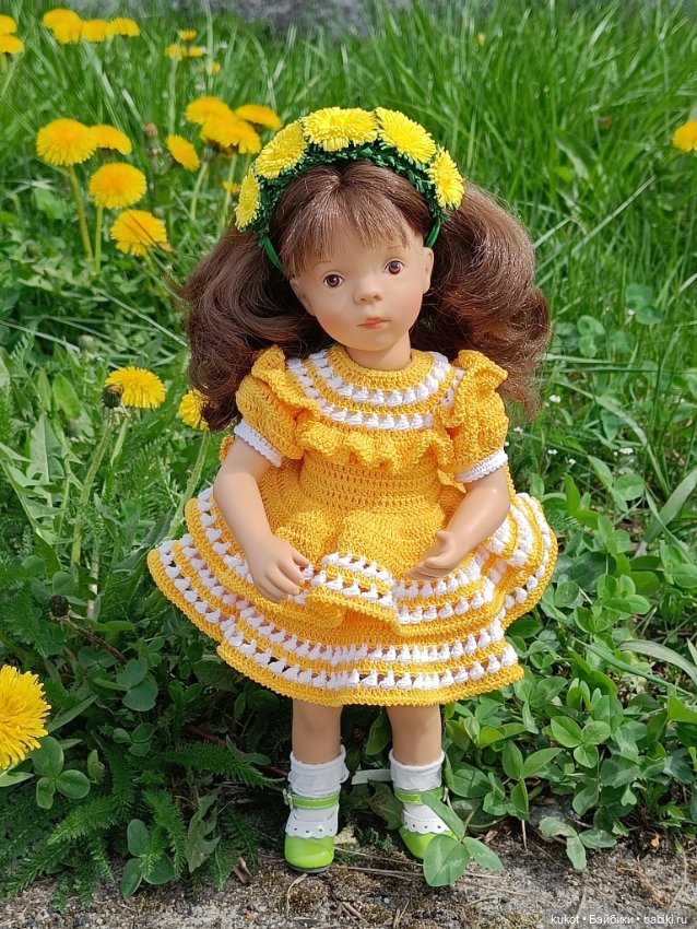 Одуванчик — Куклы Sylvia Natterer (Сильвия Наттерер): Gotz (фото 3)