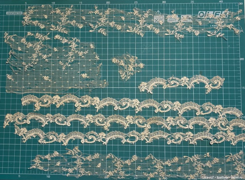 Кружевная "мочалка" — Реставрация антикварных кукол: ремонт фарфора (фото 5)