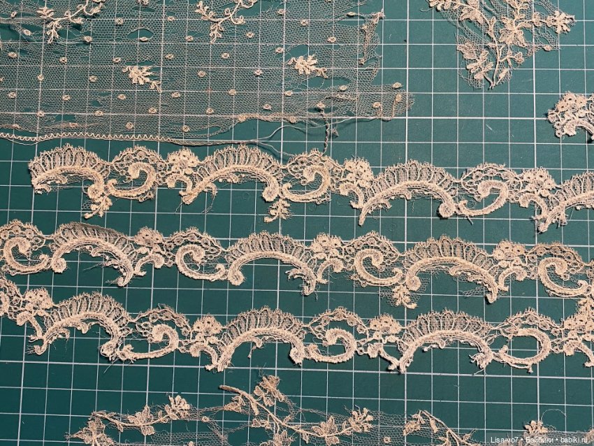 Кружевная "мочалка" — Реставрация антикварных кукол: ремонт фарфора (фото 6)