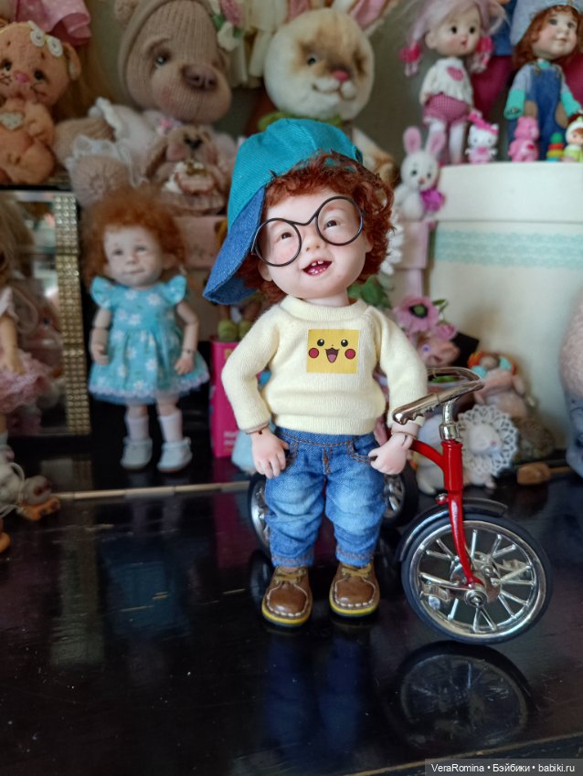 Тимошка братик Шурочки — Авторские шарнирные куклы своими руками: лепка