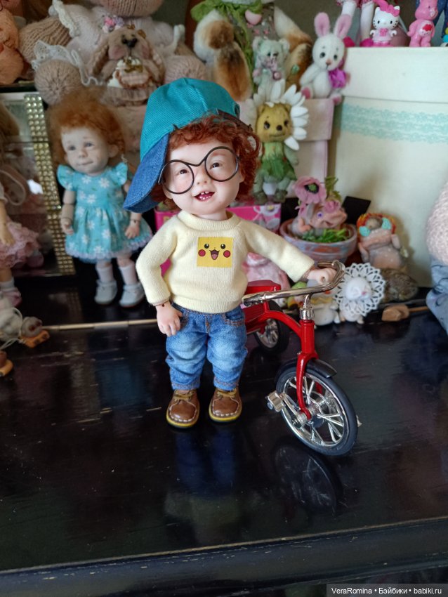 Тимошка братик Шурочки — Авторские шарнирные куклы своими руками: лепка