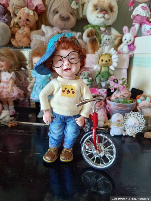 Тимошка братик Шурочки — Авторские шарнирные куклы своими руками: лепка