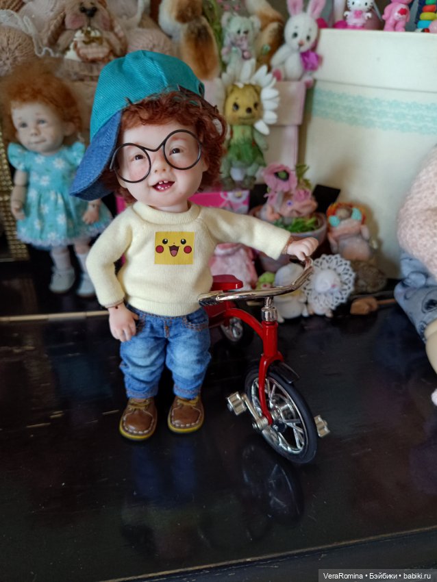 Тимошка братик Шурочки — Авторские шарнирные куклы своими руками: лепка