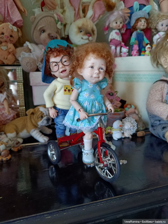 Тимошка братик Шурочки — Авторские шарнирные куклы своими руками: лепка