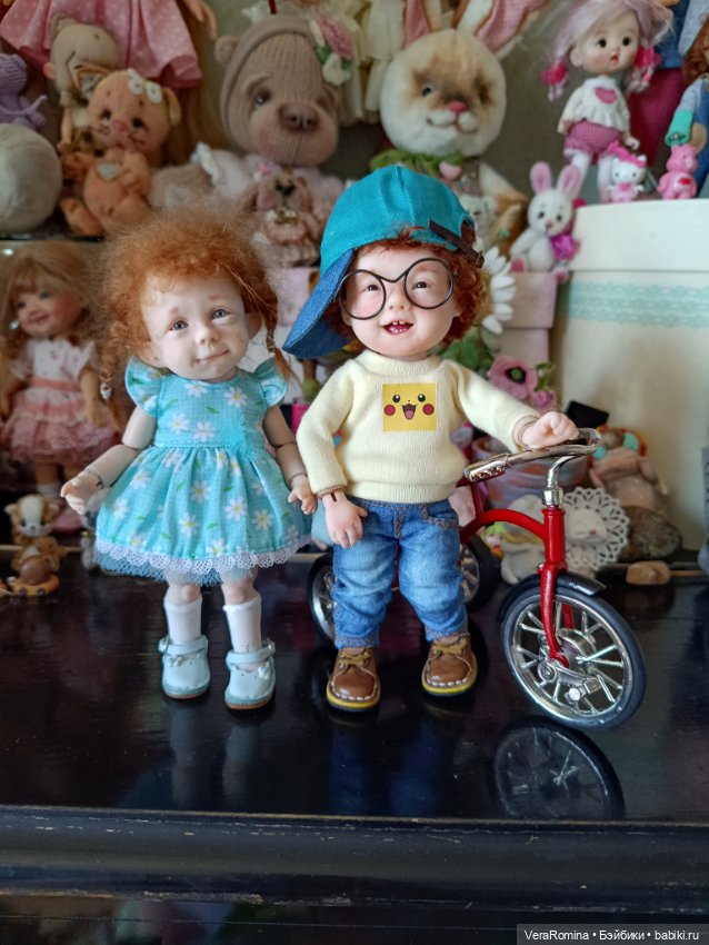 Тимошка братик Шурочки — Авторские шарнирные куклы своими руками: лепка (фото 3)