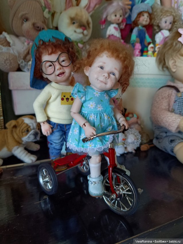 Тимошка братик Шурочки — Авторские шарнирные куклы своими руками: лепка