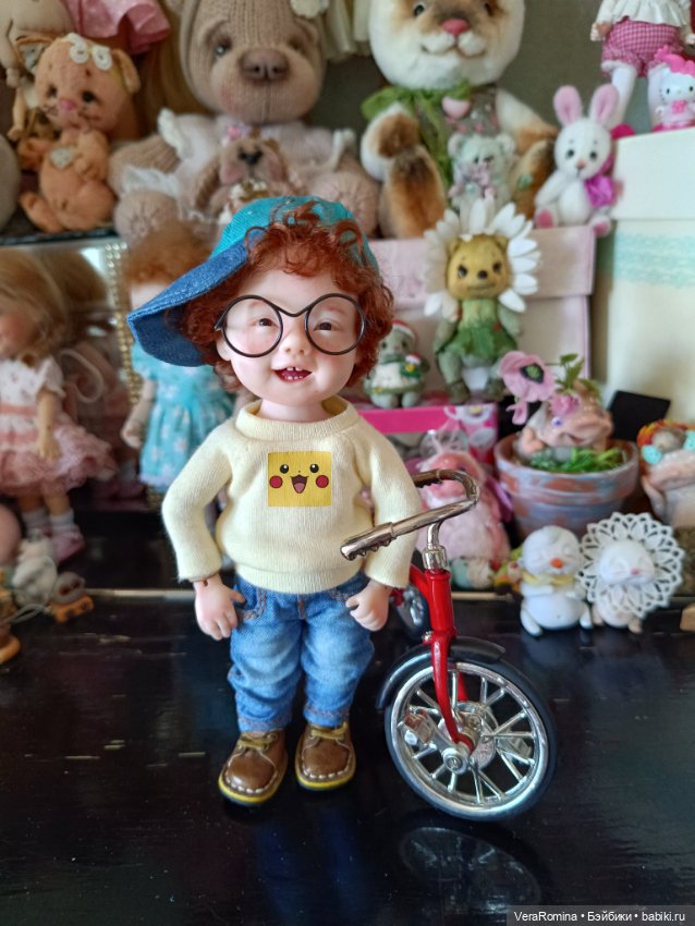 Тимошка братик Шурочки — Авторские шарнирные куклы своими руками: лепка