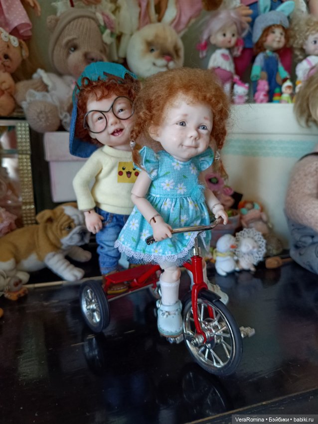 Тимошка братик Шурочки — Авторские шарнирные куклы своими руками: лепка