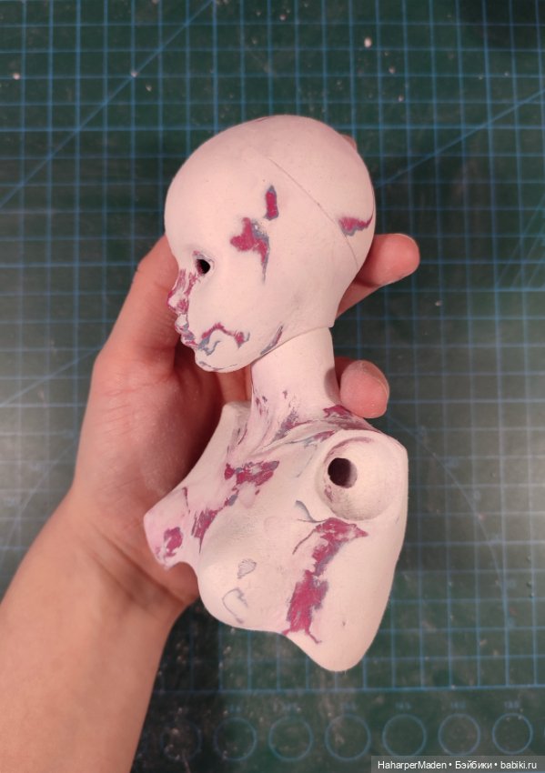 Профиль куклы — Авторские шарнирные куклы своими руками: лепка