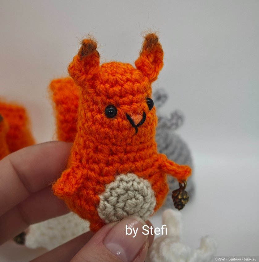 Лесные зверята — Вязаные игрушки и амигуруми: крючком (фото 4)
