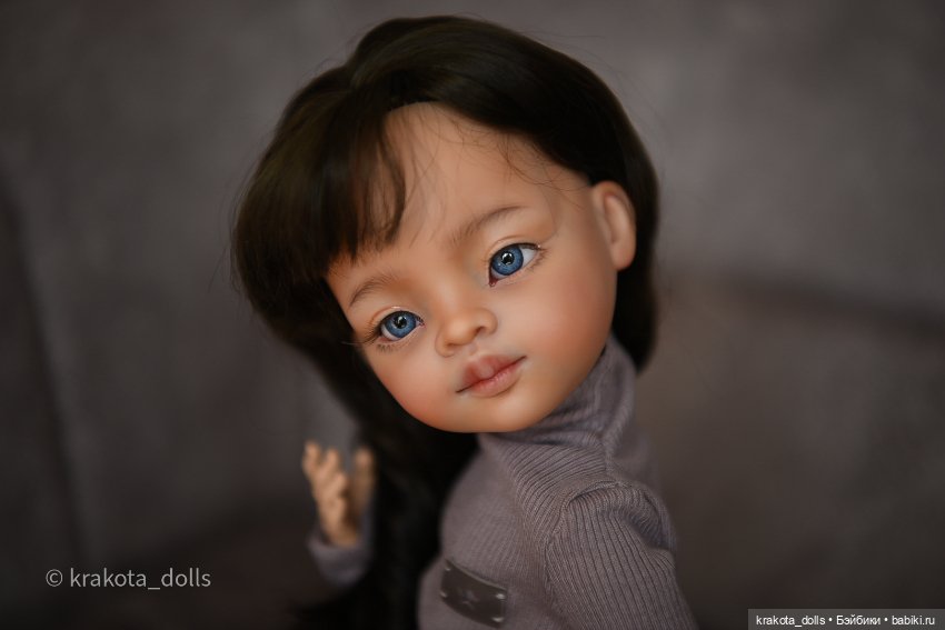 Маленькая Зайка — ООАК Paola Reina (Паола Рейна) и испанских кукол: перерисовка