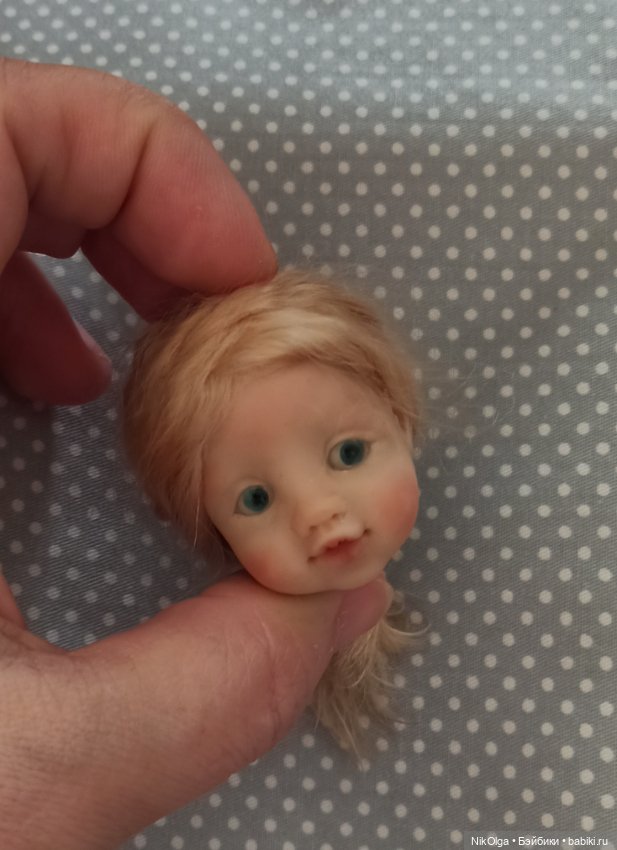 Новые малыши в работе — Авторские миниатюрные куклы: лепка (фото 5)