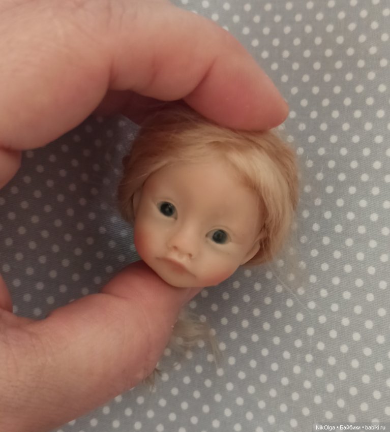 Новые малыши в работе — Авторские миниатюрные куклы: лепка