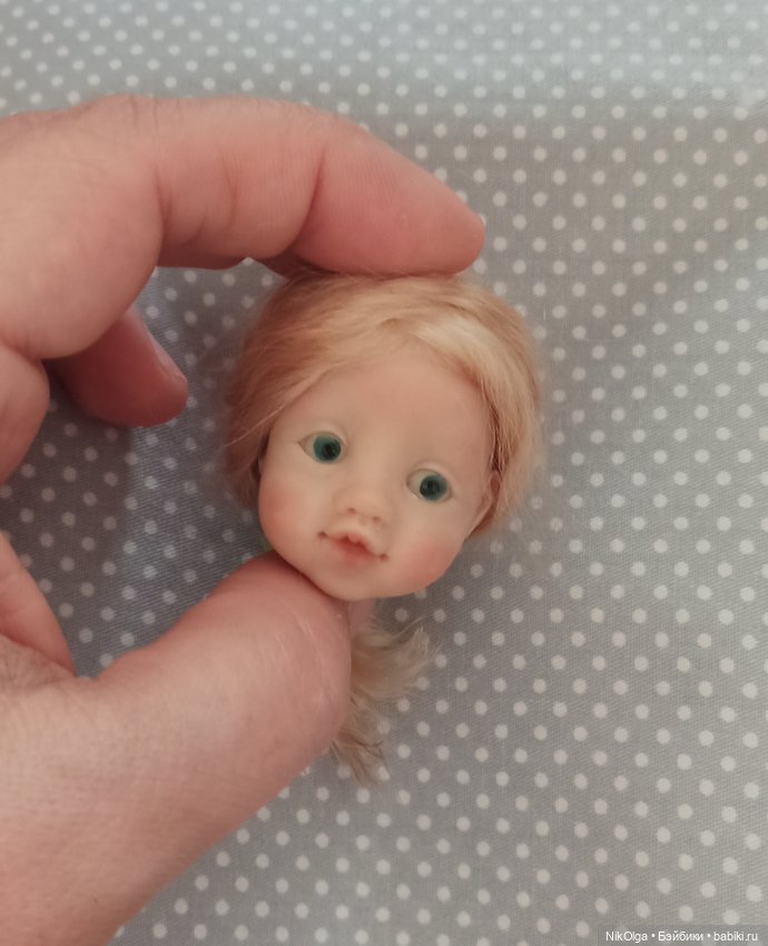 Новые малыши в работе — Авторские миниатюрные куклы: лепка (фото 2)