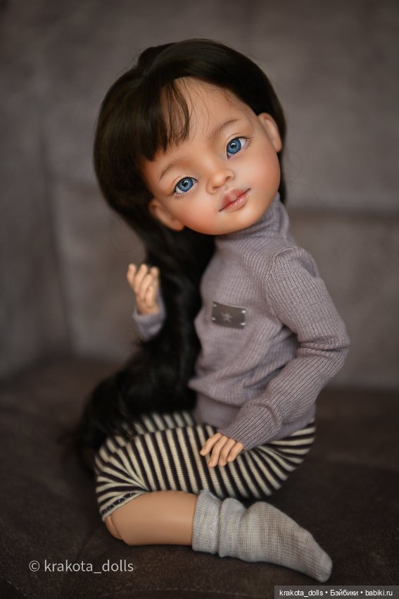 Маленькая Зайка — ООАК Paola Reina (Паола Рейна) и испанских кукол: перерисовка