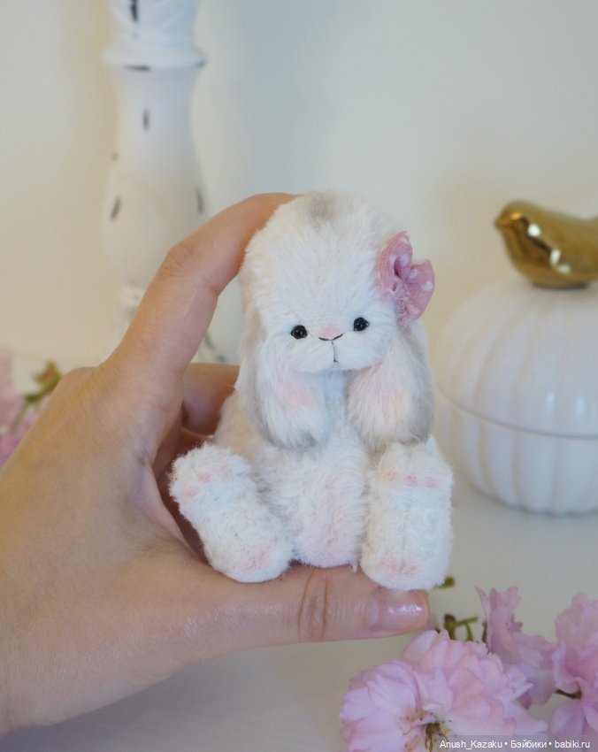 Зайка Мия 🌸 — Авторские мишки Тедди и друзья: фото (фото 4)