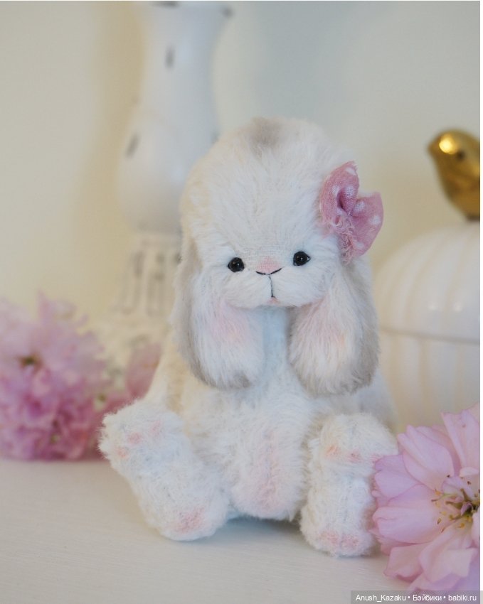 Зайка Мия 🌸 — Авторские мишки Тедди и друзья: фото (фото 6)