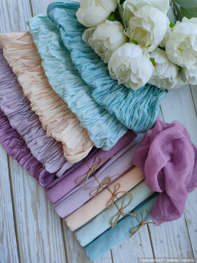 Ткани ручного окрашивания (фото 5)