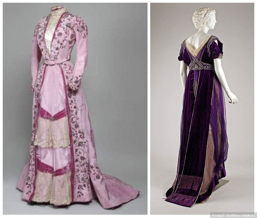 Мода 1900х и 1910х в сравнительных коллажах (фото 6)