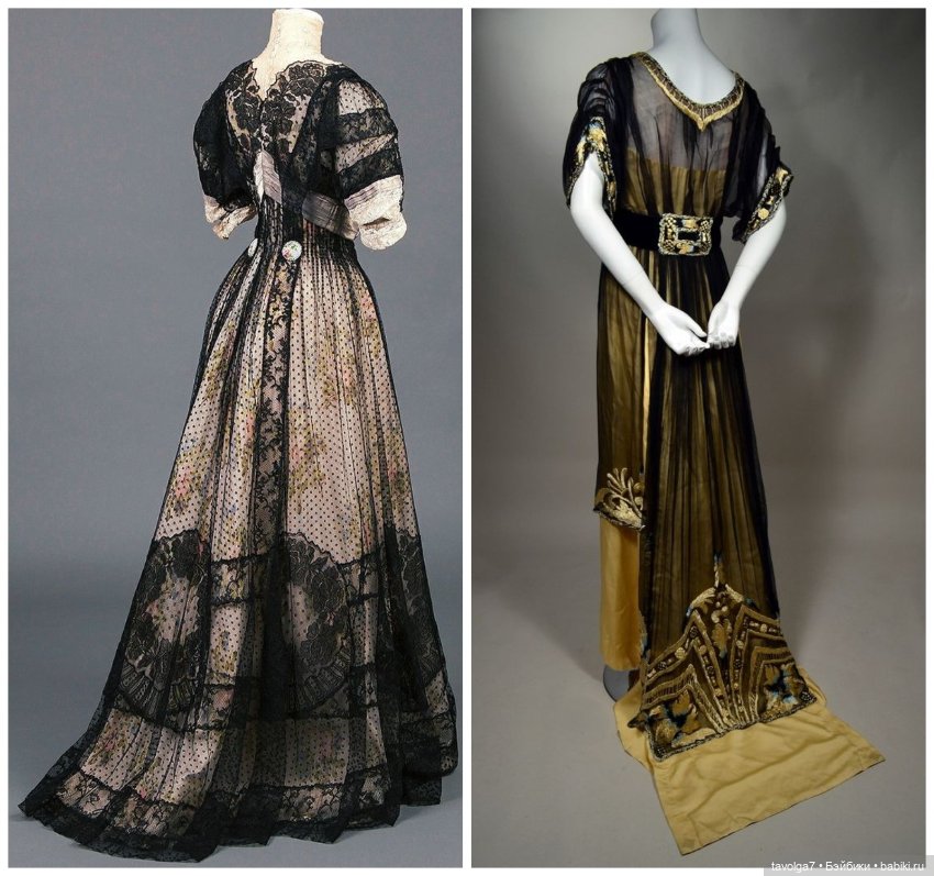 Мода 1900х и 1910х в сравнительных коллажах (фото 4)