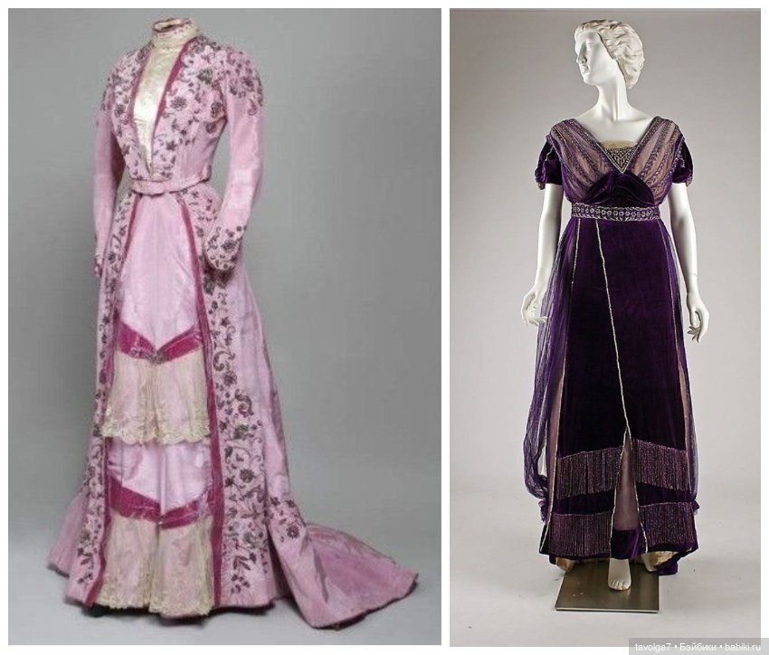 Мода 1900х и 1910х в сравнительных коллажах (фото 5)