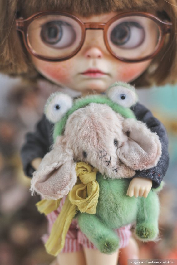 Жила была Лягушка — Авторские мишки Тедди и друзья: фото