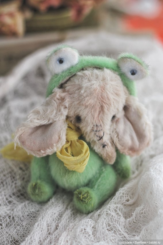 Жила была Лягушка — Авторские мишки Тедди и друзья: фото (фото 6)