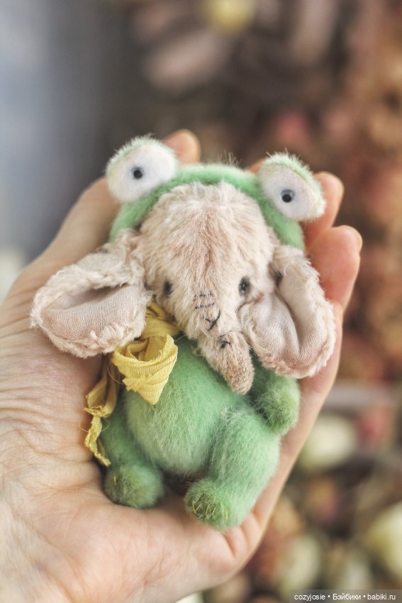 Жила была Лягушка — Авторские мишки Тедди и друзья: фото (фото 2)