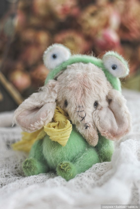 Жила была Лягушка — Авторские мишки Тедди и друзья: фото (фото 5)