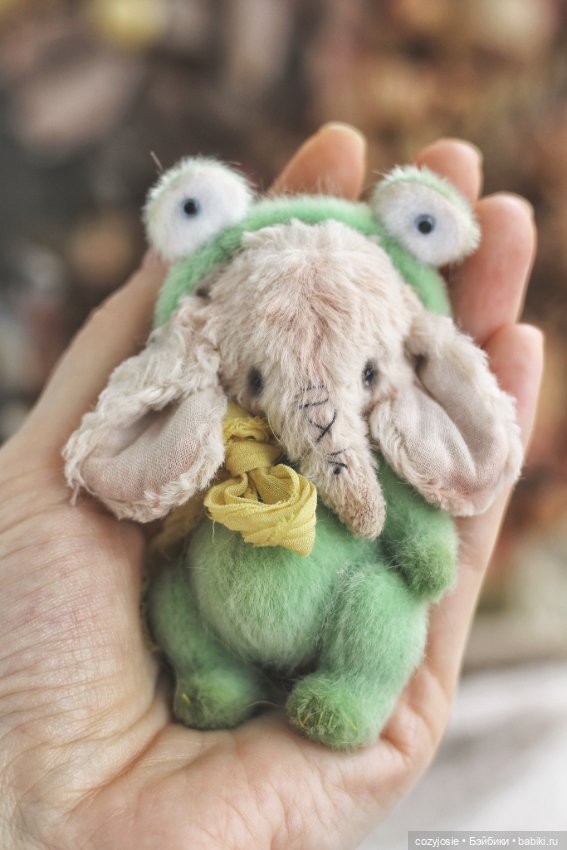 Жила была Лягушка — Авторские мишки Тедди и друзья: фото (фото 7)