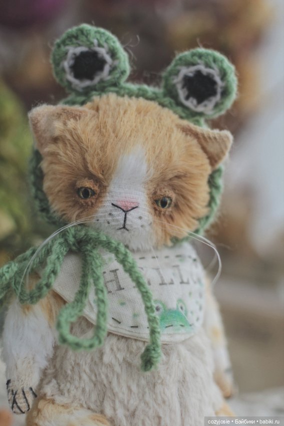 Жила была Лягушка — Авторские мишки Тедди и друзья: фото (фото 10)