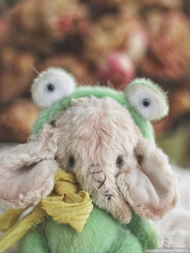 Жила была Лягушка — Авторские мишки Тедди и друзья: фото (фото 3)