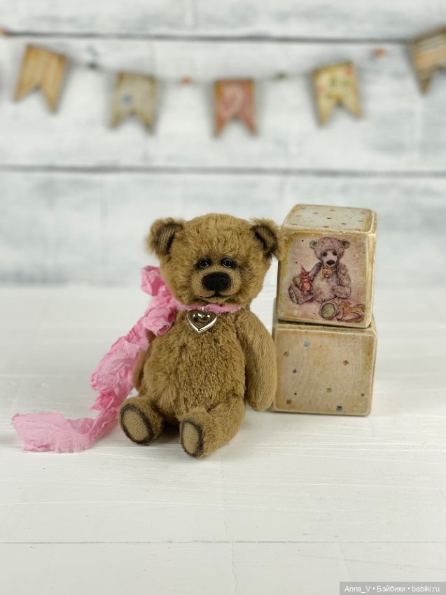 Тедди мишка Фэй — Авторские мишки Тедди и друзья: фото (фото 5)