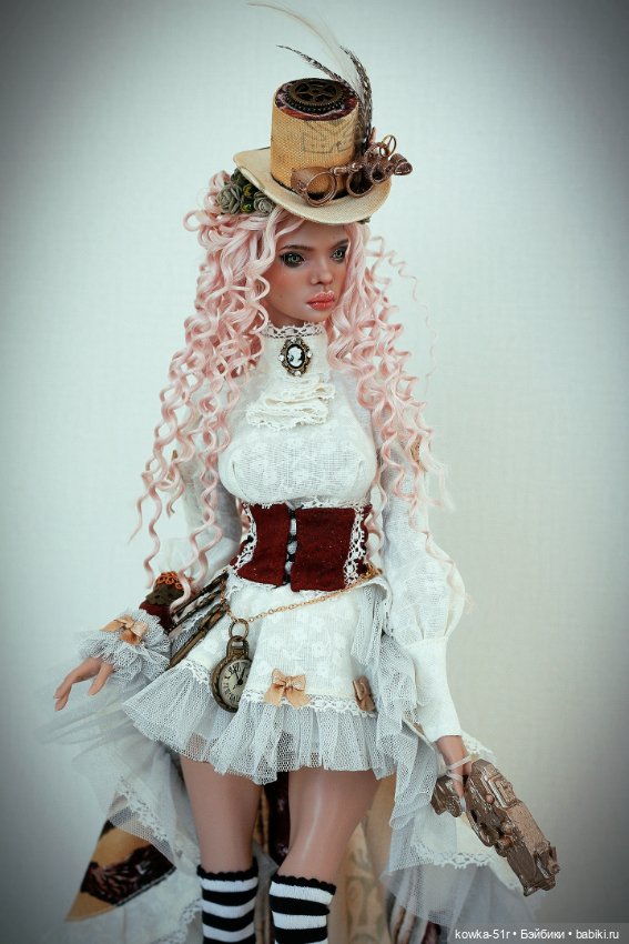 Стимпанк — Авторские шарнирные куклы своими руками: лепка
