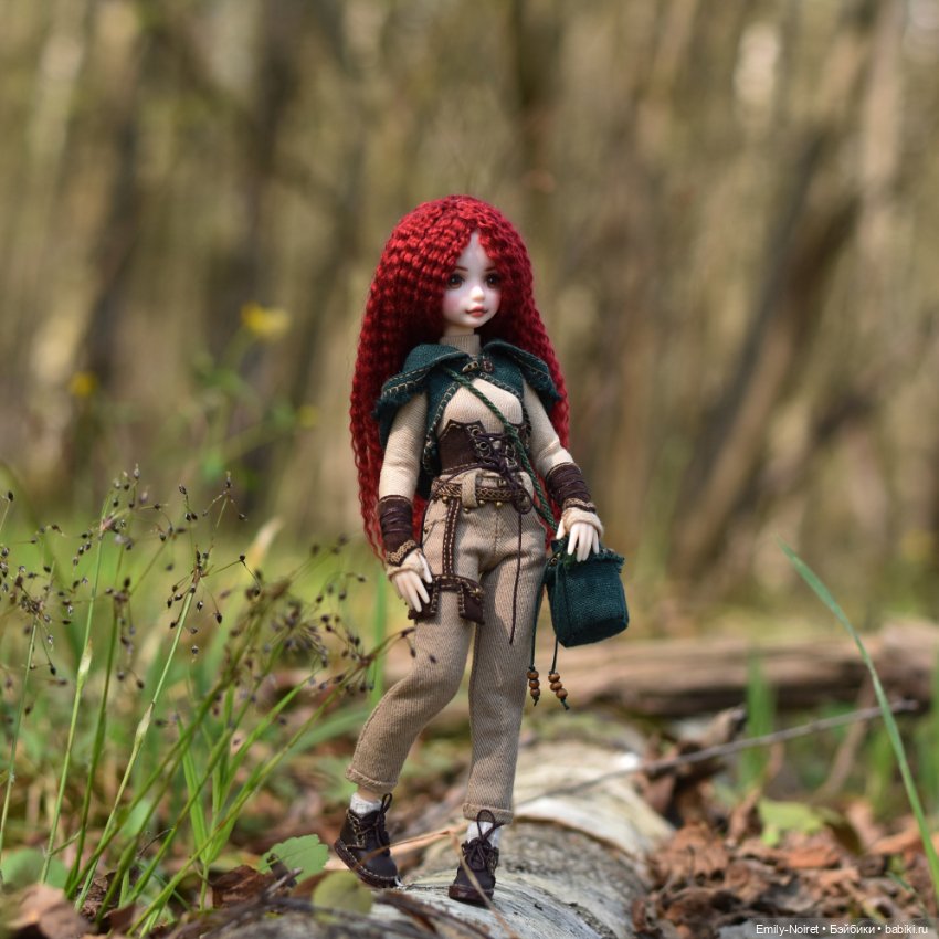 Марта в лесу — ООАК и репейнт игровых кукол: Bratz
