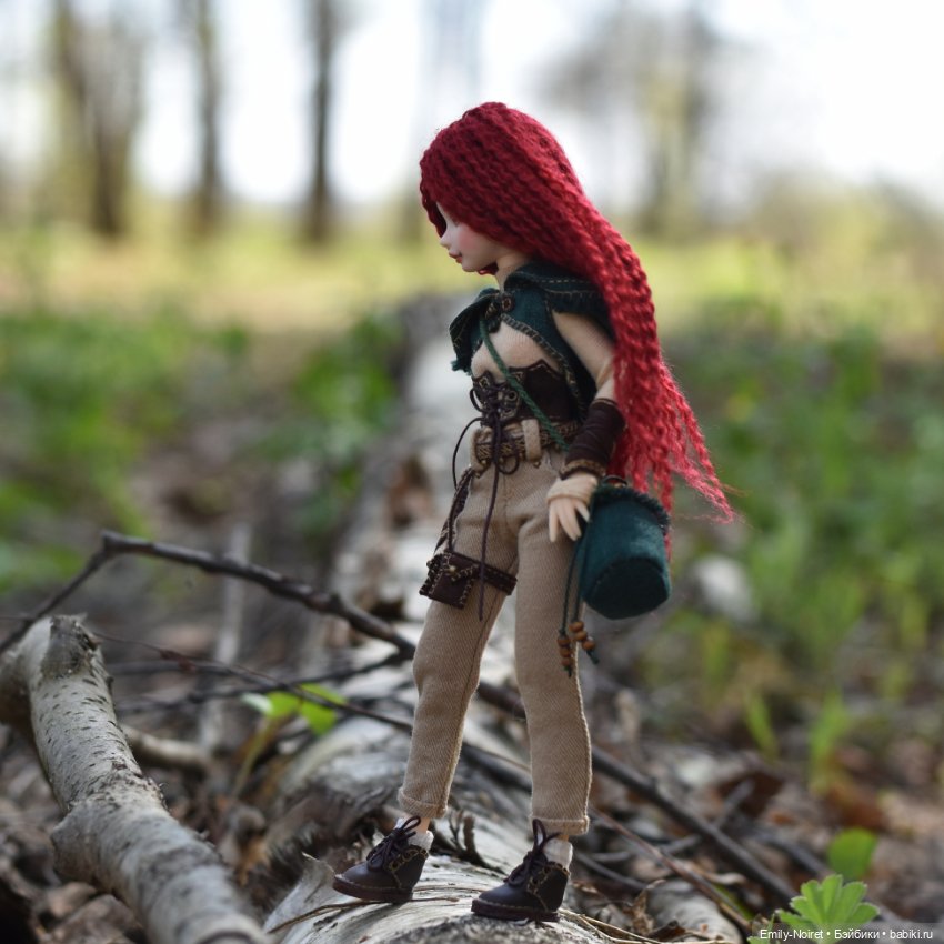 Марта в лесу — ООАК и репейнт игровых кукол: Bratz (фото 2)