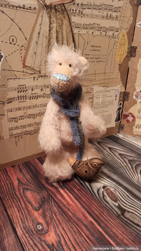 Что вдохновляет нас на творчество? Новый мишка. Новый источник вдохновения