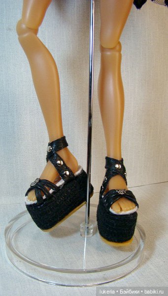 Проблемы с обувью для каблучной стопы Tonner Ellowyne. ОБУВЬ для MOOQLA (фото 6)