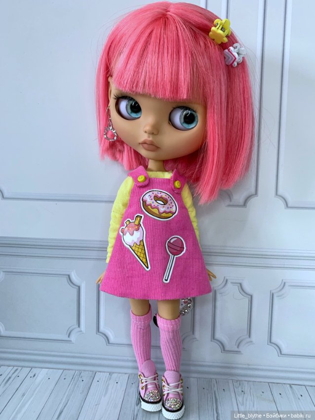 Новенькая блайзочка🩷 — Куклы Blythe (Блайз) ООАК: кастом (фото 8)