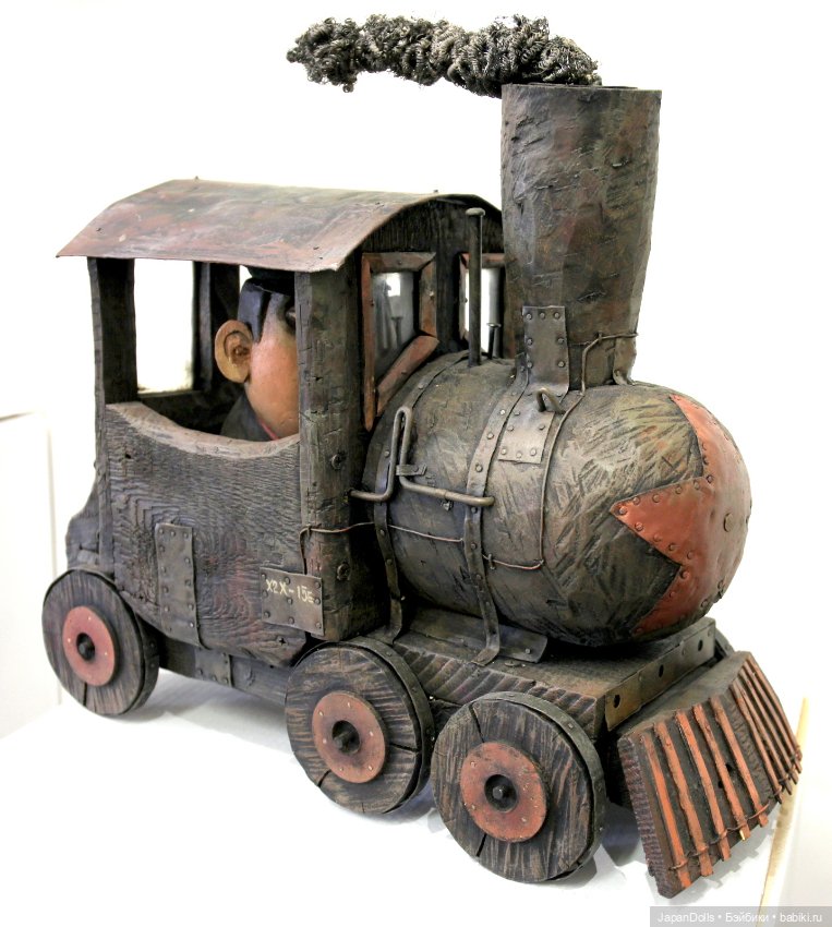 "Паровоз" на выставке "Праздник кукол. Кремль в Измайлово" (фото 8)