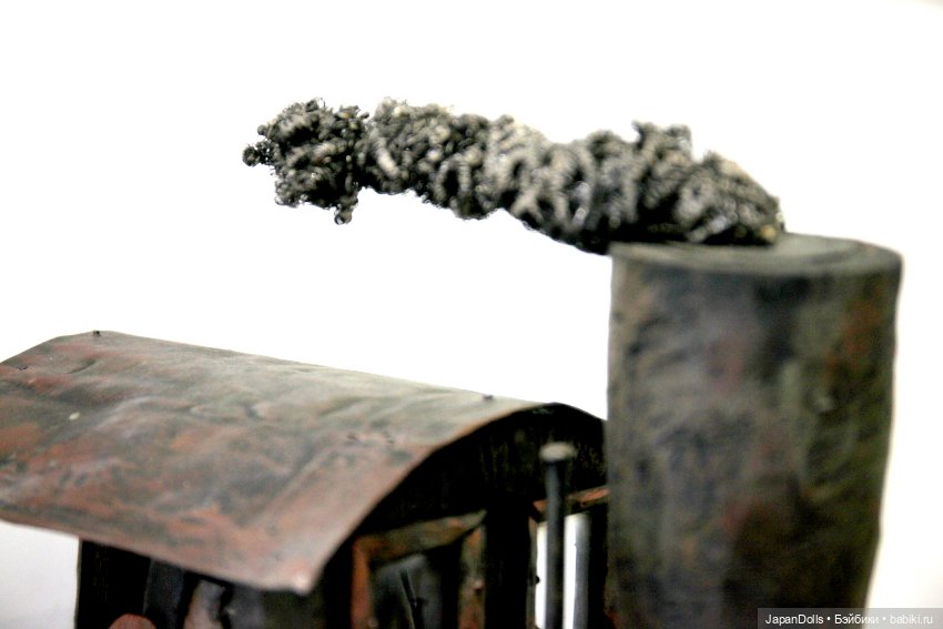 "Паровоз" на выставке "Праздник кукол. Кремль в Измайлово"